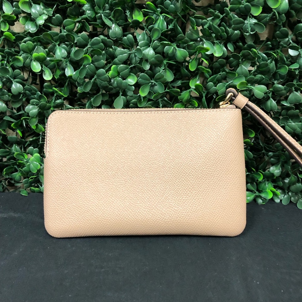 Coach Corner Zip Wristlet - Picture 3 of 16